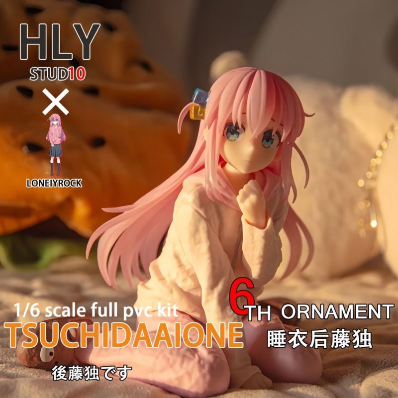 睡衣后藤独【正版散货】进口品质 孤独摇滚动漫周边Asai手办摆件-RuXinGe